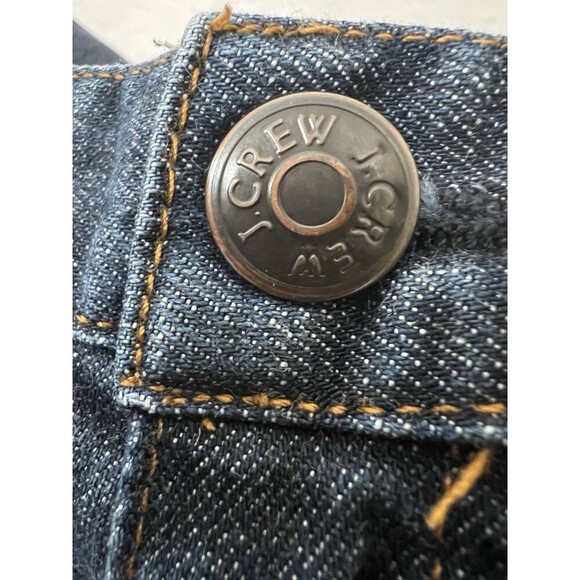 J. Crew Bootcut Women's Jeans Darkwash Size 27 Y2k Low Rise Made in USA Stretch - Picture 11 of 11